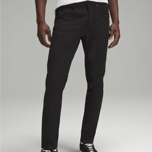 Lululemon ABC Slim-Fit 5 Pocket Pant Utilitech 34L, Black, Size 31